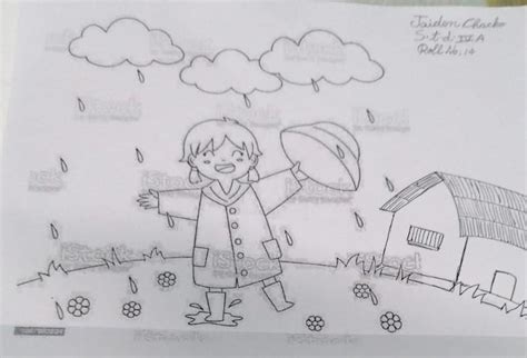 Make a topic ,and make a story of this drawing - Brainly.in