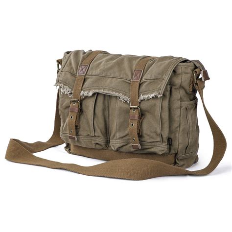 Canvas Messenger Bags #30622 - Gootium