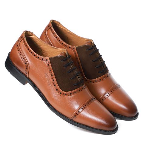 Mastering Style: Men's Brown Vegan Leather Shoes Style Guide – NICHE