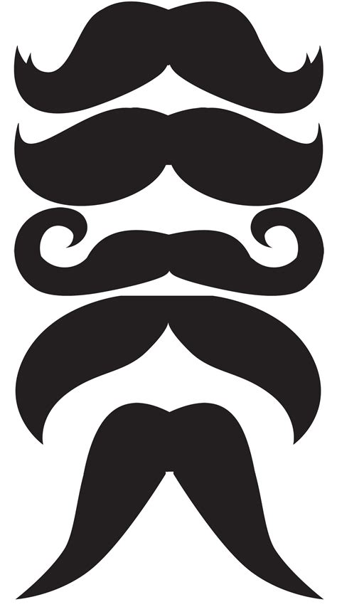 Clip Art Mustache - ClipArt Best