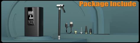 LISEN Tire Inflator - Portable Air Compressor 12V Ultra Small Air Pump ...