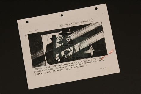 The Prop Gallery | Production used storyboard