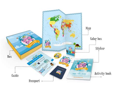 Monthly Subscription Boxes for Kids | Travel Box | Scotty's Wander Quest