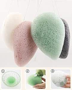 Buy Generic 4 pieces White : 4pcs Drop-Shaped Makeup Sponges Natural ...
