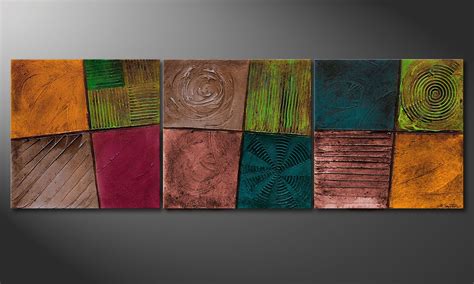 Das Keilrahmen-Bild Facets of Life 150x50cm