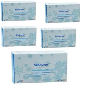 Buy Scabvent for scabies soap (75g) pack 5. Online at Low Prices in ...
