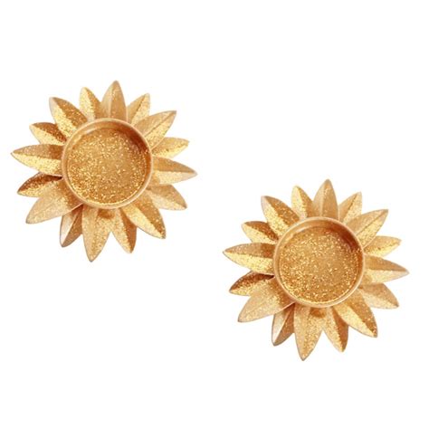 Buy Royal Craft Creations Set of 1 Shadow Circle Iron Tea Light Holder ...