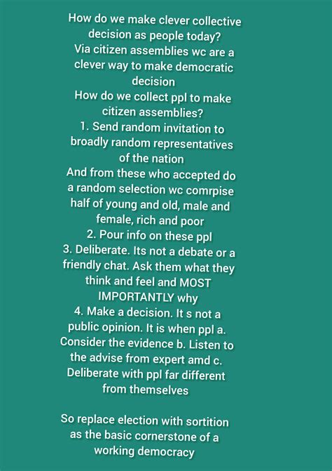 Image result for Sortition Explained