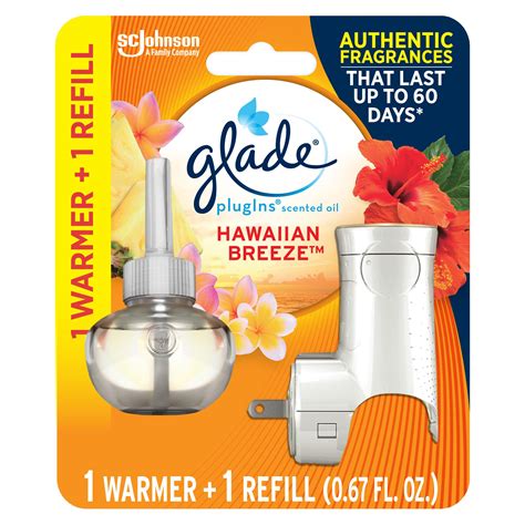 Buy Glade PlugIns Refills Air Freshener Starter Kit, Scented Oil for ...
