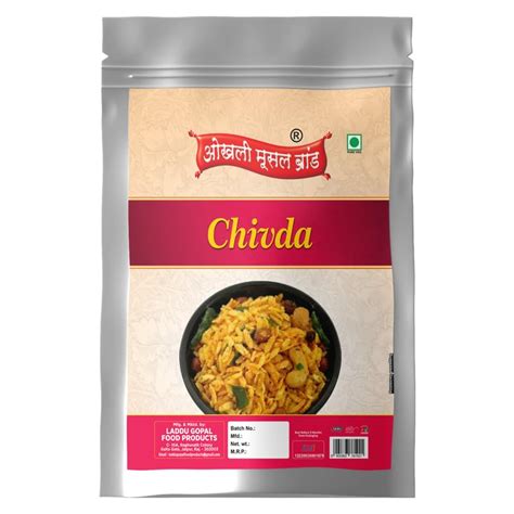 OKHLI MUSAL BRAND Half Roasted Chiwda | Halka Fulka Poha Cornflakes Mix ...