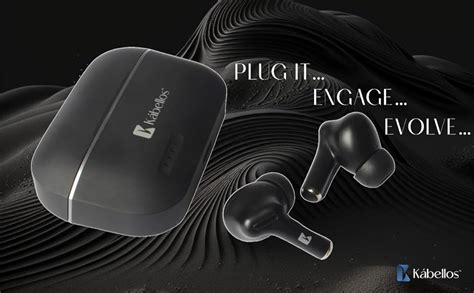 Kabellos Dark Wireless in Ear TWS Earbuds with Mic Playback 960min ANC ...