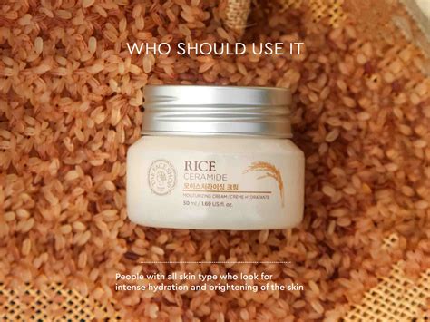 Buy The Face Shop Rice & Ceramide Moisturizing Cream Online at Best ...