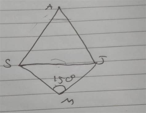 if SMJ=150° then find SAJ = - Brainly.in