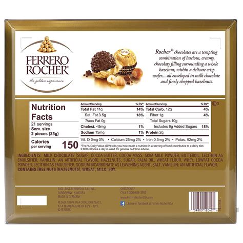 Ferrero Rocher Fine Hazelnut Milk Chocolate Gift Box at Jason Davies blog