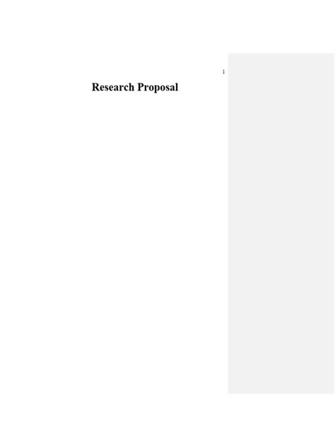 Image result for Research Proposal Sample PDF