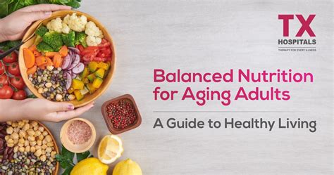 Balanced Nutrition for Aging Adults: A Guide to Healthy Living