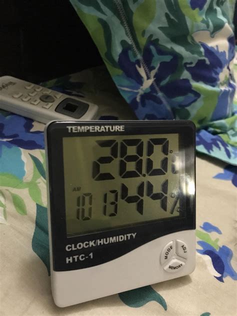 Krevia Digital HTC-1 Humidity Meter Hygrometer Thermometer with Large ...
