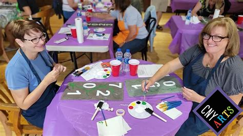 Adult Painting class with local artist Jennifer Krawiec! | OCMH
