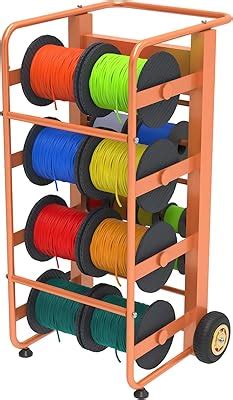 Bimiti Wire Spool Rack, 11 Axle Heavy Duty Cable Reel India | Ubuy
