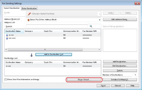 Attaching a Cover Sheet - Canon imageRUNNER ADVANCE C3330i/C3325i e-Manual