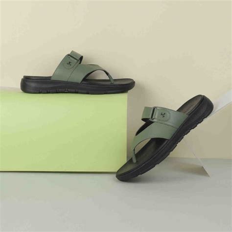 Buy Mochi Men Green Casual Slippers & Flip Flops Online | SKU: 16-607 ...