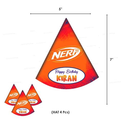 Nerf Theme Heritage Combo Kit | Party Supplies India Online