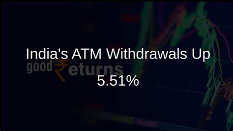 India Sees 5.51% Increase in ATM Cash Withdrawals in FY24 - Goodreturns