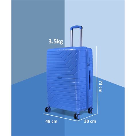 Tuscany Polypropylene Check-in Luggage Trolley Bag | ROMEING