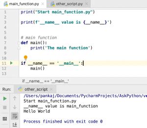 Image result for Python Main Function Examples