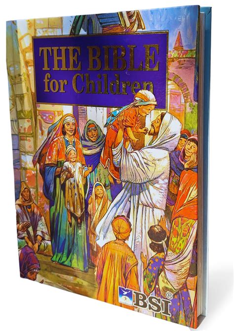 The Bible for Children English, Hardcover with illustrations-import ...