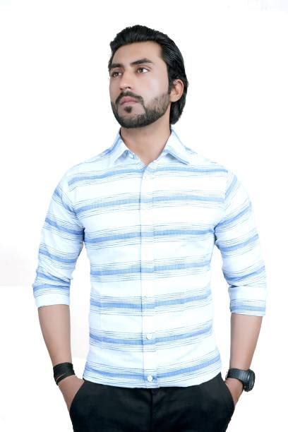Blue And White Striped Shirt - Buy Blue And White Striped Shirt online ...