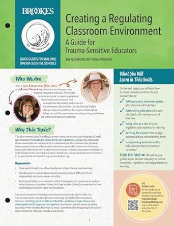Creating a Regulating Classroom Environment: A Guide for Trauma ...