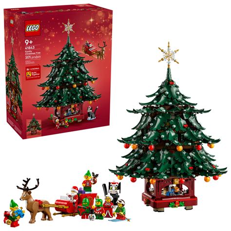 LEGO Seasonal Family Christmas Tree (41843) Revealed - The Brick Fan
