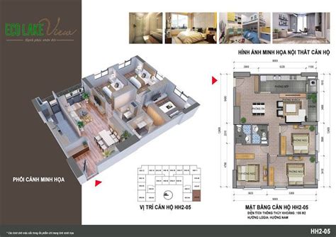 Căn hộ 05, diện tích 105m2 - 3 phòng ngủ | Căn hộ, Thiết kế, Cú