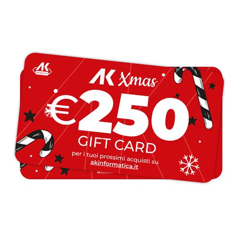 AK Gift Card €250 - Voucher Digitale da spendere online sul sito di AK ...