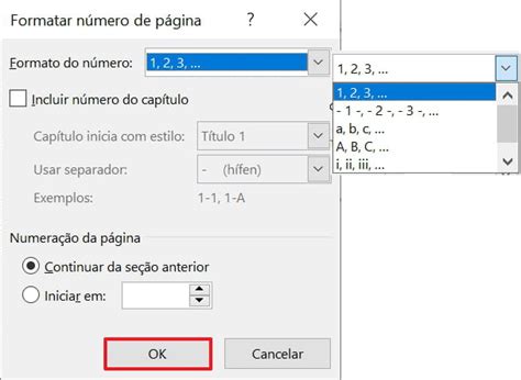 Como numerar páginas no Word - CCM
