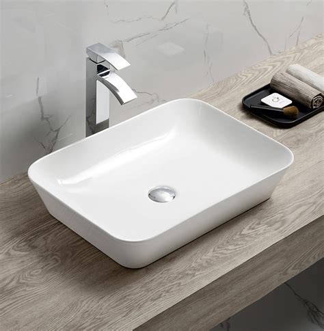 Upgrade your bathroom with Mozio premium white wash basins