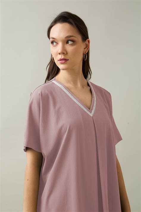 Buy Pink Relaxed Fit Midi Dress online at scrollnshops
