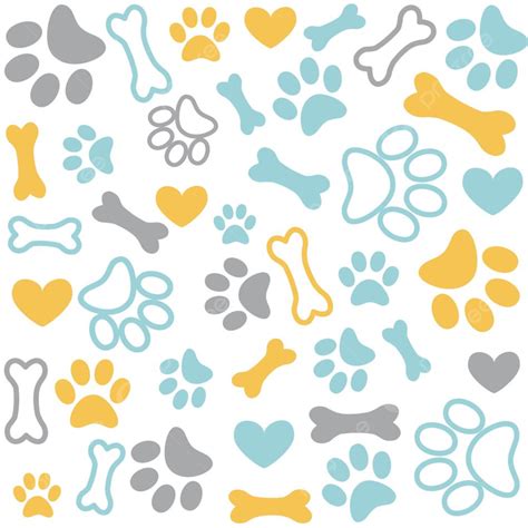 Background With Dog Paw Print And Bone, Wallpaper, Symbol, Black Background Image And Wallpaper ...