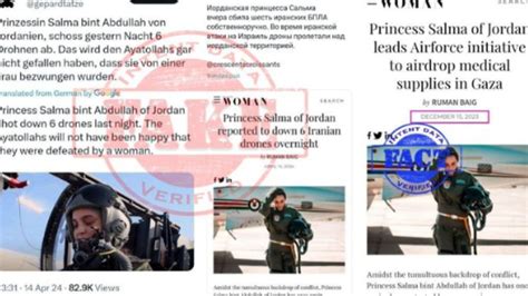 Iran Attacks Israel: Jordan's Princess Salma Shot Down Iranian Drones ...