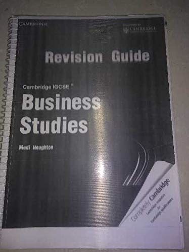 Buy Business studies IGCSE revision guide Book Online at Low Prices in ...