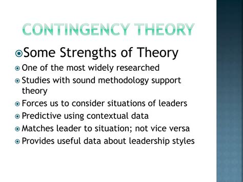 Image result for Contingency Theory