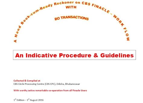 Download "A Hand Book on Finacle Work Flow Process-1st Edition ...
