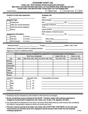 Outagamie County Inmate List - Fill Online, Printable, Fillable, Blank ...