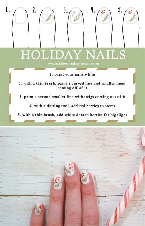 Image result for Holiday Nail Tutorial