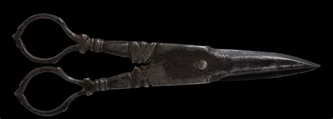 Ottoman Turkish Steel Scissors or Sheers - Michael Backman Ltd