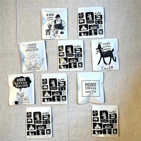 【NORR FATHER'S DAY DRIP BAG coffee】 父の日5個と定番5種各1個 ドリップバッグコーヒー10個セット ...