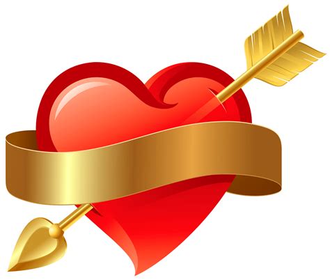Heart & Arrow - ClipArt Best