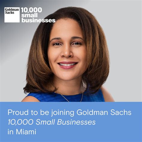 I’m honored and thrilled to share that I’ve been accepted into the Goldman Sachs 10,000 Small ...