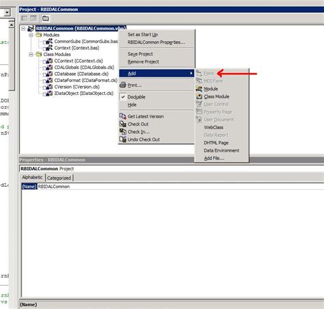 Image result for How to Create VB Files for a Existing Project
